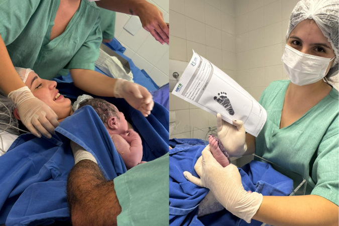 Hospital Regional de Telêmaco Borba inaugura serviço obstétrico e realiza primeiro parto
