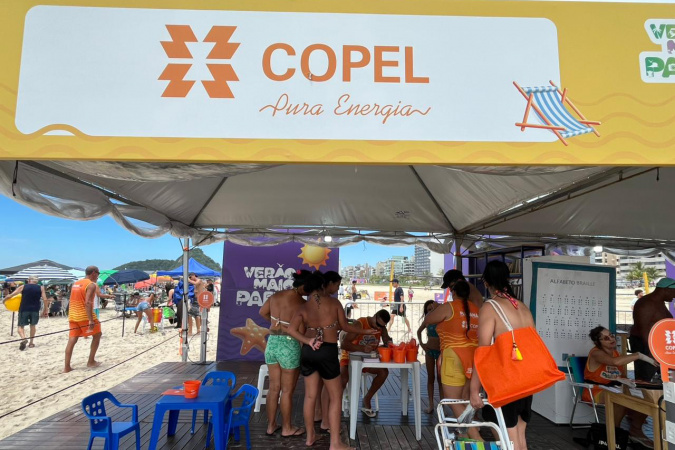 Copel intensifica serviços e orientações nas praias do Verão Maior Paraná
