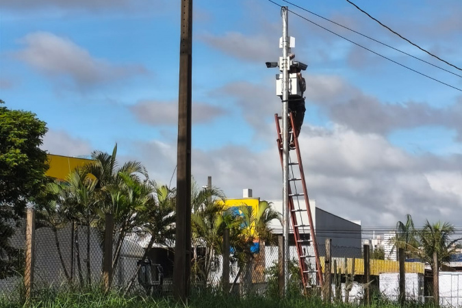 Programa Olho Vivo implanta 150 câmeras com inteligência artificial em Londrina