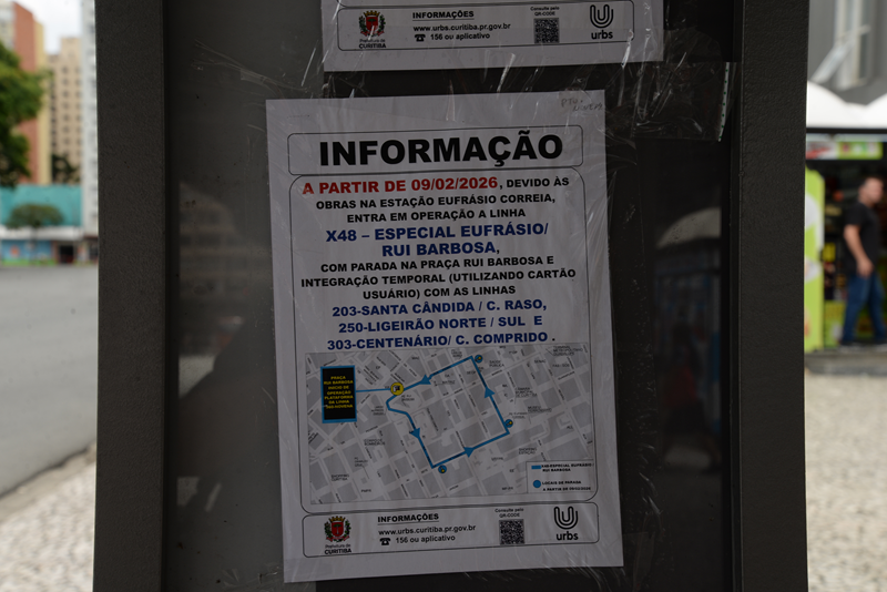 Linha especial Eufrásio/Rui Barbosa otimiza deslocamento durante obras no centro
