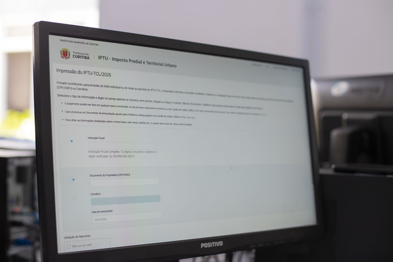IPTU 2026: saiba como emitir a guia pelo site da Prefeitura e pelo Curitiba App