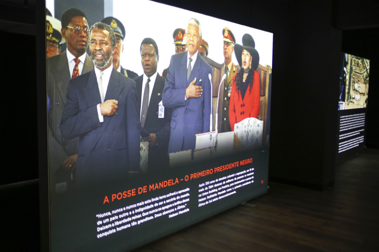 Exposição Mandela ícone mundial de reconciliação chega ao MuMa em Curitiba