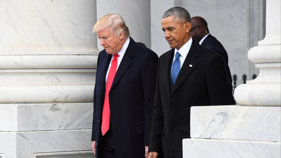 Trump mantém posição e não pede desculpas por vídeo racista com Obamas