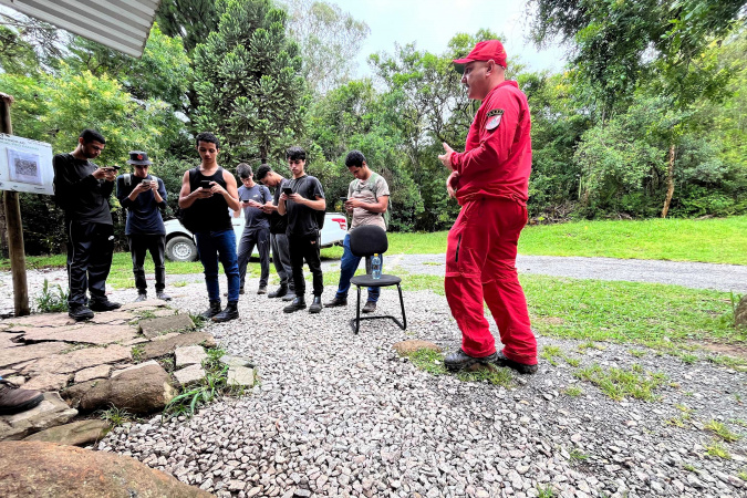 ação de prevenção de acidentes no pico paraná orienta 300 visitantes no carnaval