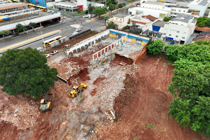 Obras do Terminal Metropolitano de Londrina avançam com sondagem do solo