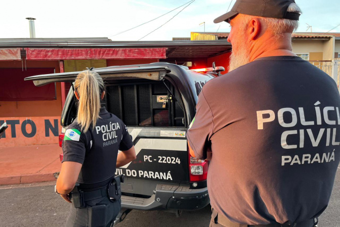 PCPR prende suspeito de crime contra menina de 9 anos em Quatro Barras