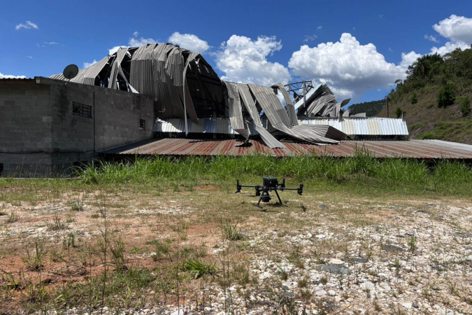 Downburst e microexplosões marcam tempestades no Paraná em 2026