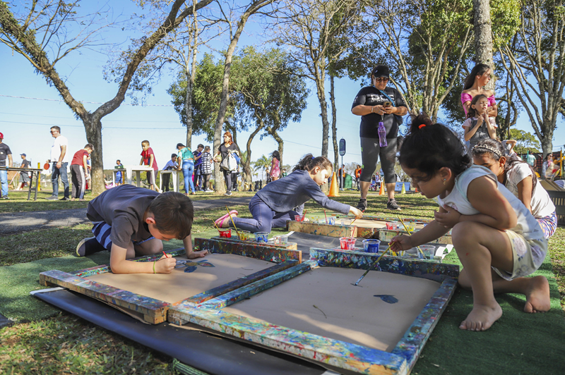 Lazer no parque promove atividades gratuitas em seis locais de Curitiba