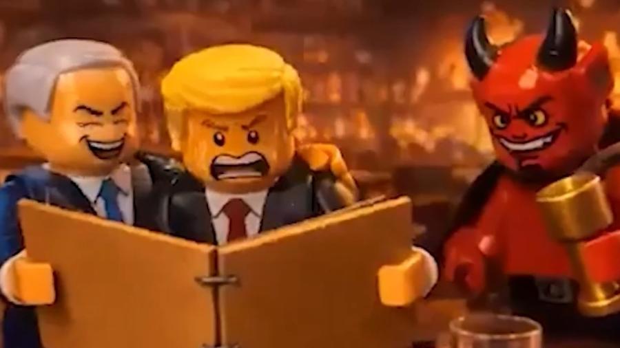 Irã intensifica crítica aos EUA com animação estilo Lego